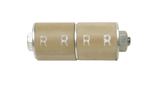 Double rubber inside style plug (STAINLESS STEEL)